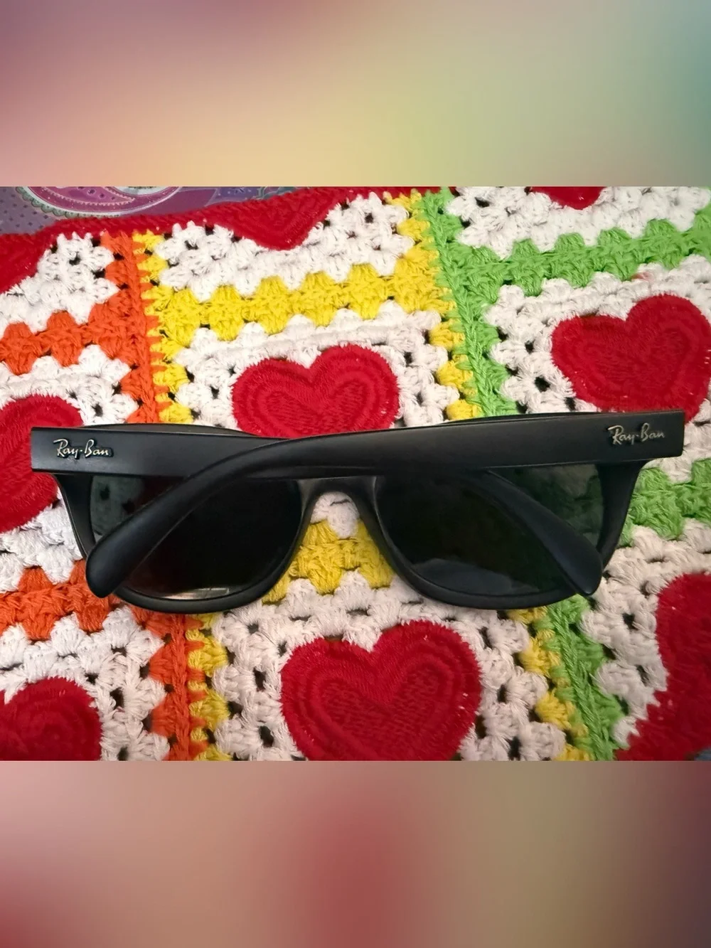 Ray-Ban Women's Matte Black Cat-Eye Sunglasses